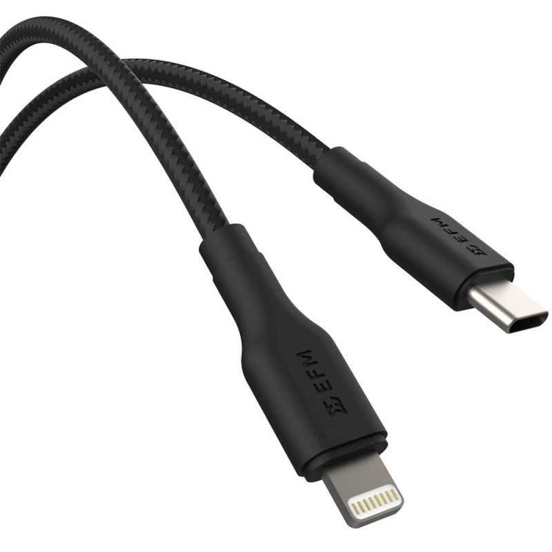 EFM USB-C to Lightning Braided Cable
