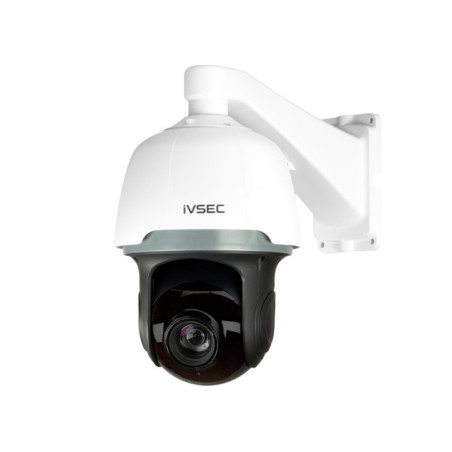 iVSEC | NC692XA | Pan Tilt Zoom Speed Dome Camera, 8MP @30FPS, 5-125mm Lens, PoE+, IP66, 100m IR, PTZ