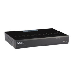 iVSEC | NR308XD | 8 Channel NVR, 12MP, 8 PoE Ports, 1 Bay, H265 4K HDMI, IVS