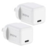 EFM ECO 30W GaN Wall Charger Twin Pack