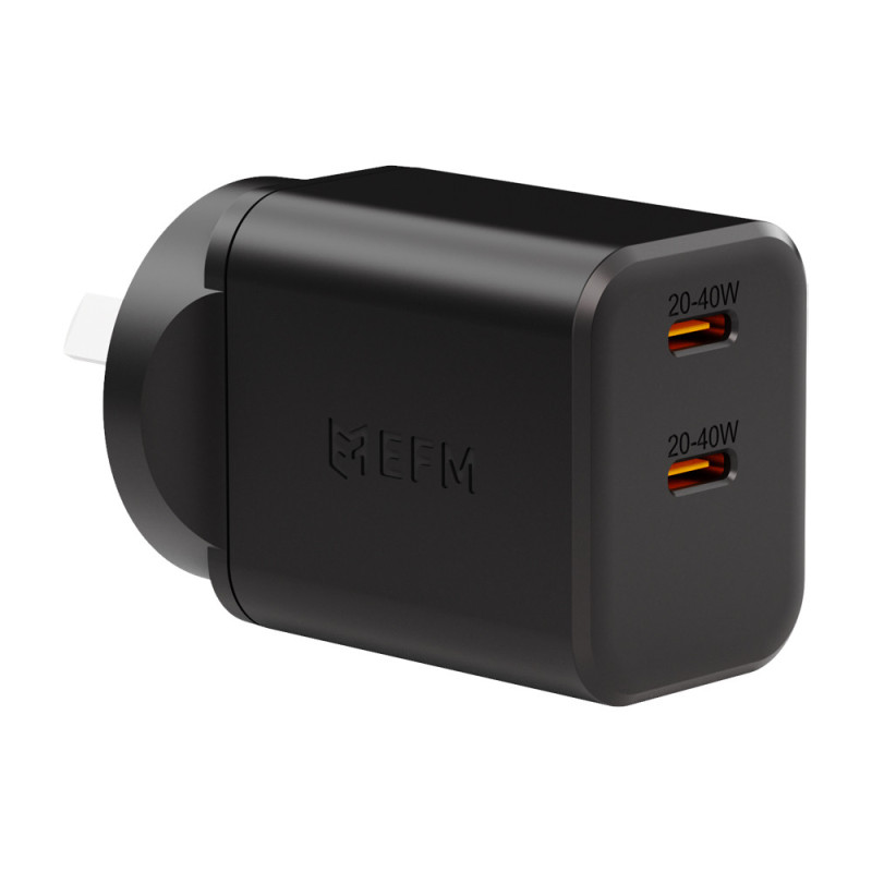 EFM ECO 40W Dual Port Wall Charger 