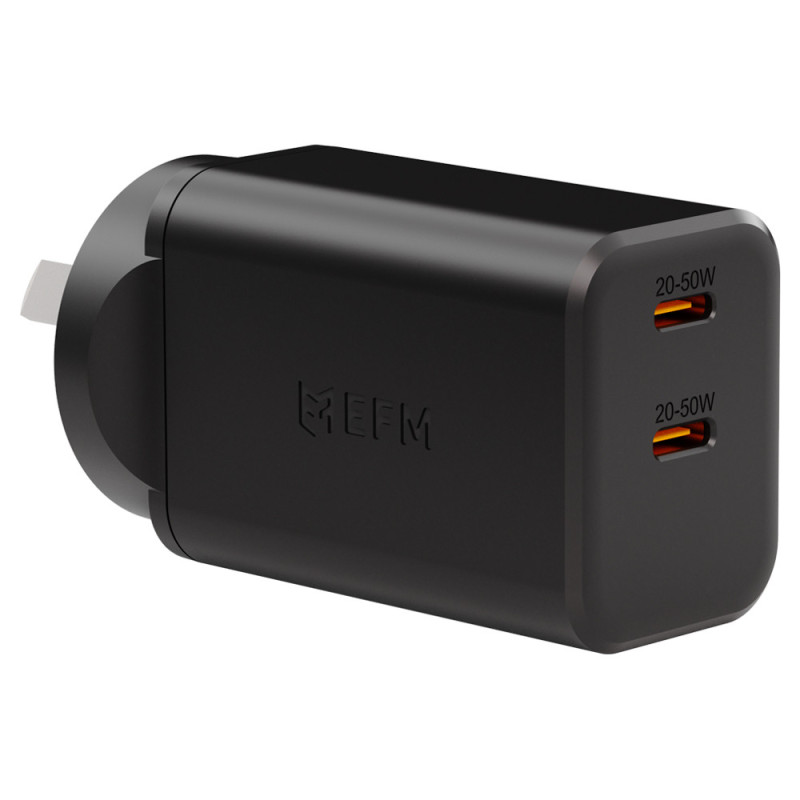 EFM ECO 50W Dual Port Wall Charger