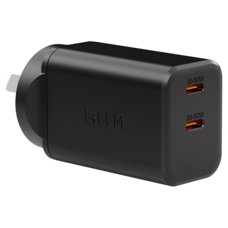 EFM ECO 50W Dual Port Wall Charger