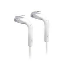 Ubiquiti UniFi Patch Cable, Length 0.3m, White, Ultra-Thin Patch Cable With GbE Support And Flexible, Bendable Boots For Enhance