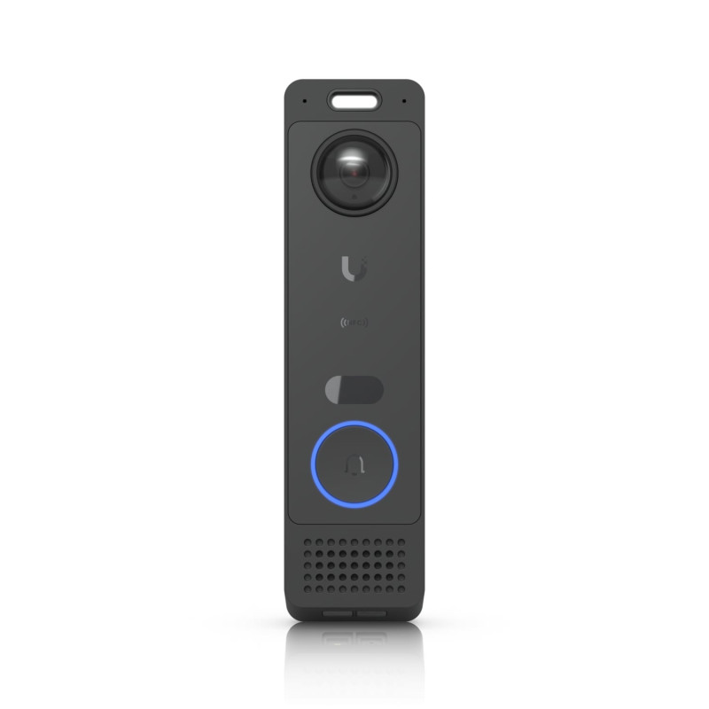 Ubiquiti G6 Entry, All-Weather, PoE+ Doorbell, Enhanced AI Detections, Two-Way Audio, Secondary Package Camera, Integrated Acces