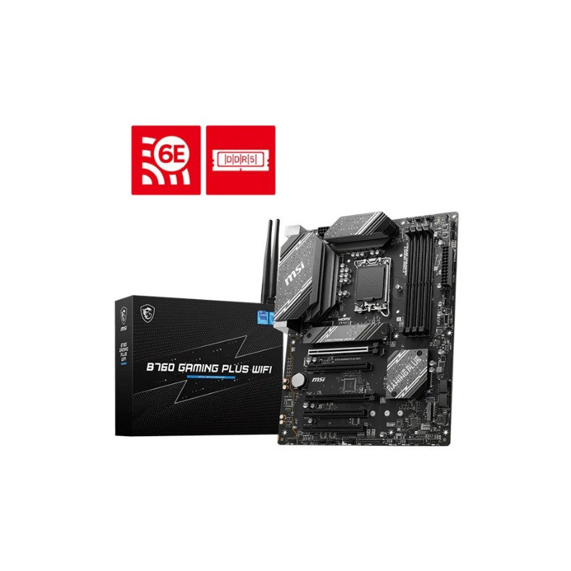 MSI B760 GAMING PLUS WIFI DDR5 ATX motherboard