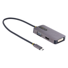 STARTECH USB C VIDEO ADAPTER to HDMI DVI VGA, 4K 60Hz DISPLAY, 3YR