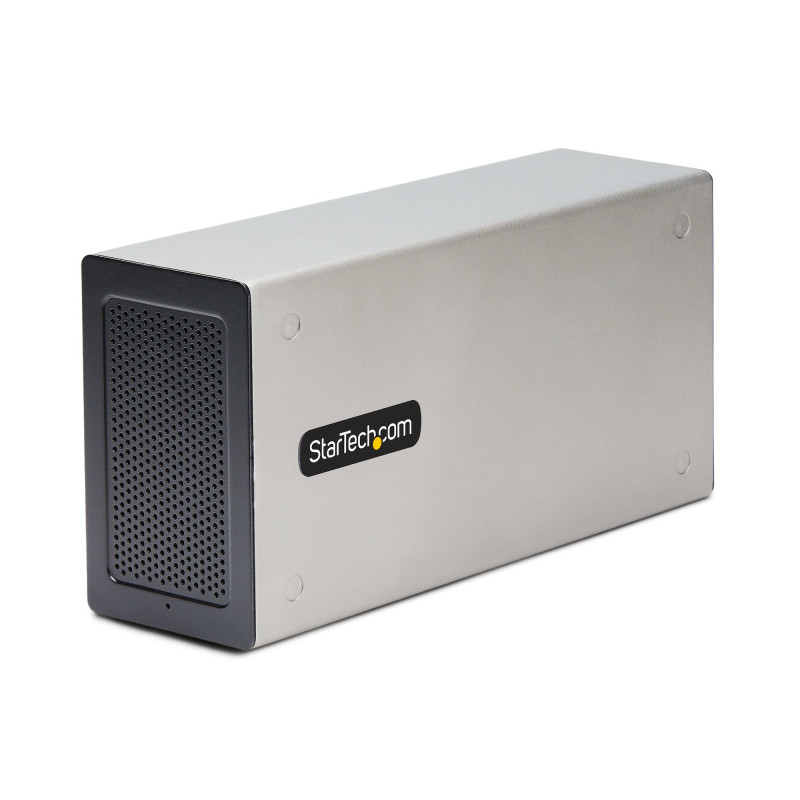 STARTECH TB3 PCIe EXPANSION CHASSIS, W/DUAL PCIe 3.0 SLOTS, 8K/4K, TB3/DP 2YR