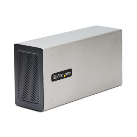 STARTECH TB3 PCIe EXPANSION CHASSIS, W/DUAL PCIe 3.0 SLOTS, 8K/4K, TB3/DP 2YR