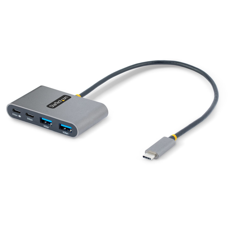 STARTECH 0.3M, USB-C HUB, 100W, USB(2), USB-C(2), 5GBPS, 2YR