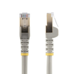 STARTECH 3M CAT6A ETHERNET CABLE - 10GbE STP SNAGLESS 100W POE GREY LTW