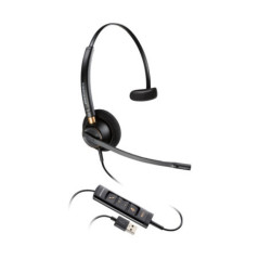 HP POLY ENCOREPRO EP515 MS MONO CORDED HEADSET, USB-A & C