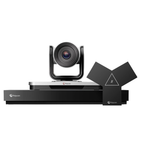 HP POLY G7500 4K CODEC, VIDEO CONFERENCING SYSTEM W/ EAGLE- EYE-IV 12X CAM, IP MIC, REMOTE