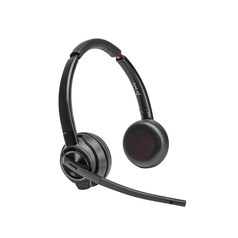 HP POLY SAVI 8420 OFFICE UC STEREO DECT HEADSET USB-A PC/DESKPHONE/MOBILE