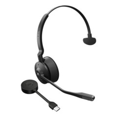 JABRA ENGAGE 55 SE MS MONO DECT HEADSET,LINK 400C BT DONGLE, SOFTPHONE/DESKPHONE, USB-C