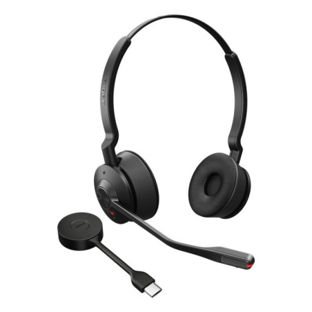 JABRA ENGAGE 55 SE UC STEREO DECT HEADSET,LINK 400C BLUETOOTH DONGLE, USB-C