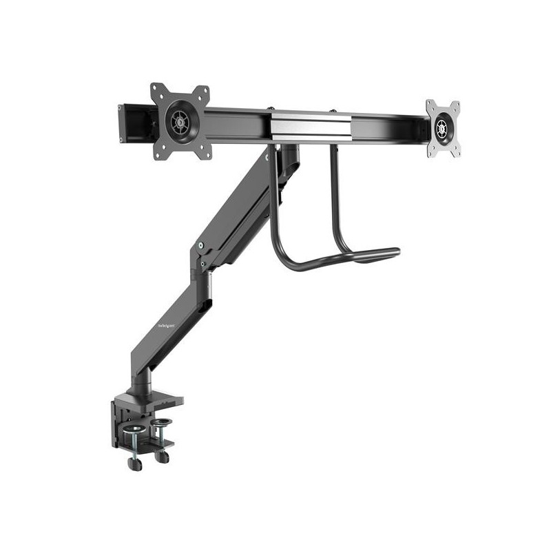 STARTECH DUAL MONITOR ARM UP TO 32"/8KG PER DISPLAY, H/ADJ, DESK MOUNT, 5YR