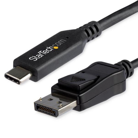 STARTECH 2M USB-C (T/BOLT3) TO DP1.4 ADAPTER CABLE, 8K, 3YR