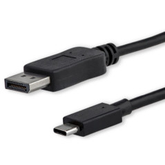 STARTECH 1.8M USB-C (T/BOLT3) TO DP1.2 ADAPTER CABLE V1.0, 4K, 3YR