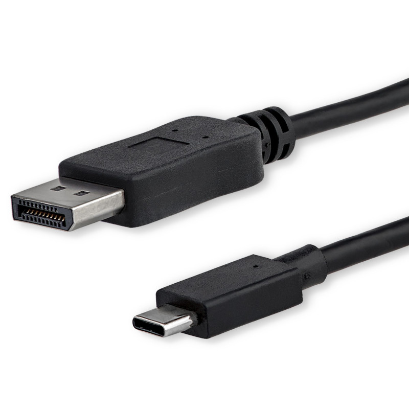 STARTECH 1.8M USB-C (T/BOLT3) TO DP1.2 ADAPTER CABLE V1.0, 4K, 3YR