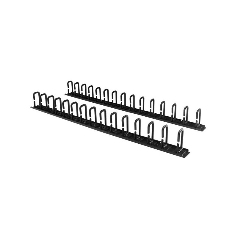 STARTECH VERTICAL CABLE ORGANIZER WITH D-RING HOOKS - 0U - 6 FT. 2YR