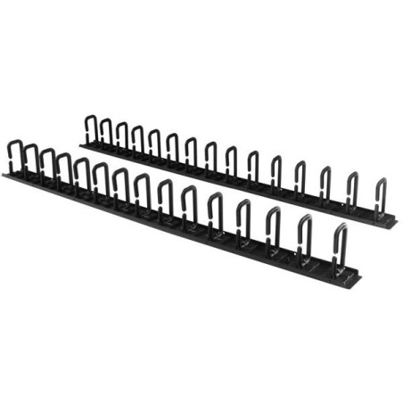 STARTECH VERTICAL CABLE ORGANIZER WITH D-RING HOOKS - 0U - 6 FT. 2YR