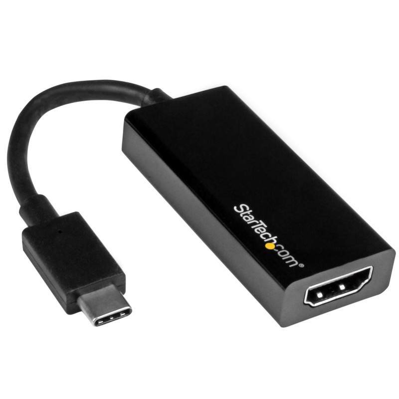 STARTECH USB-C (T/BOLT3) TO HDMI ADAPTER, 4K, BLACK, 3YR