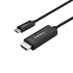 STARTECH 2M USB-C TO HDMI CABLE - 4K 60HZ USB-C HDMI 2.0 VIDEO ADAPTER, BLACK, 3YR