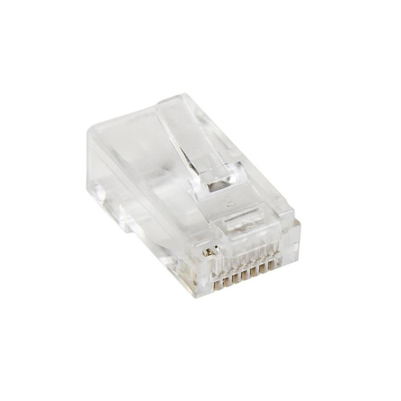 STARTECH CAT5E RJ45 STRANDED MODULAR PLUG CONNECTOR - 50 PKG LTW