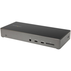 STARTECH USB-C TRIPLE 4K DOCK, DP(2),HDMI(2), 100W, 3YR