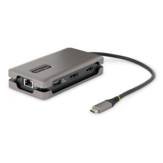 STARTECH USB-C MULTIPORT ADAPTER, 4K HDMI/DP MINI LAPTOP TRAVEL DOCK 3 YR