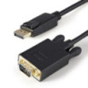 STARTECH 1M DP TO VGA ADAPTER CABLE, 3YR