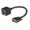 STARTECH 30CM DVI-D TO 2X DVI-D DIGITAL VIDEO SPLITTER CABLE - M/F, LTW