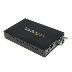 STARTECH 1000MBPS GIGABIT SINGLE MODE FIBER MEDIA CONVERTER LC 40KM 2YR