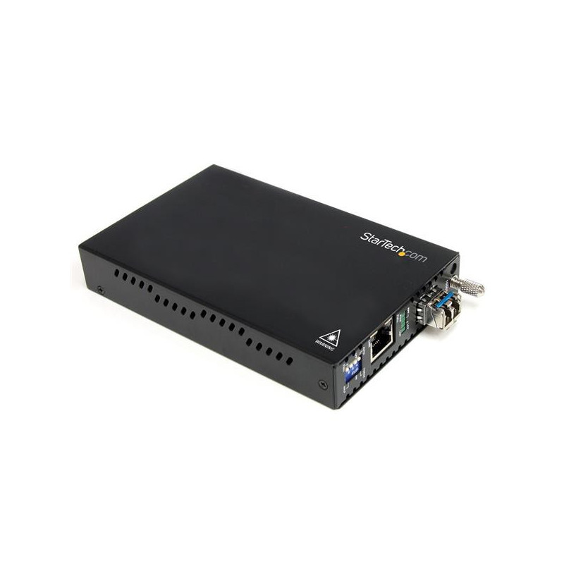 STARTECH FIBER MEDIA CONVERTER GIGABIT 1000MBPS MM FIBRE LC 550M 2YR