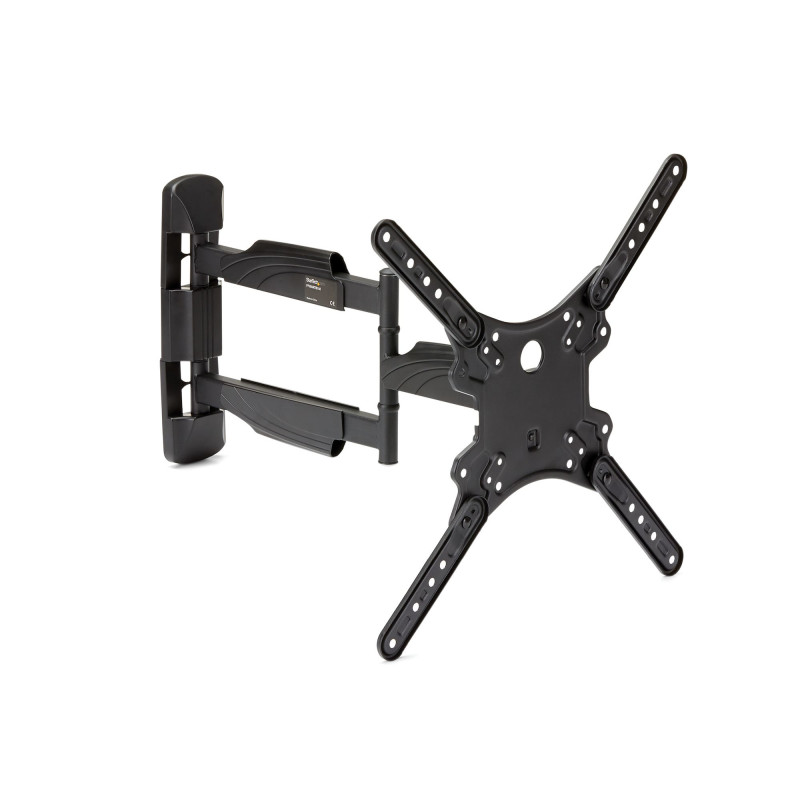 STARTECH TV WALL MOUNT, FULL MOTION, 32-55", 35KG, UP TO 400X400 VESA, BLACK, 5YR