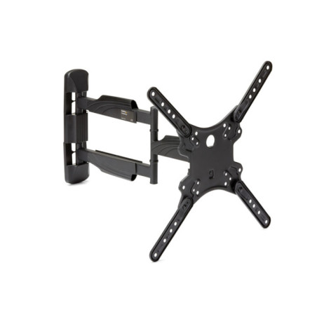 STARTECH TV WALL MOUNT, FULL MOTION, 32-55", 35KG, UP TO 400X400 VESA, BLACK, 5YR
