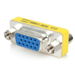 STARTECH SLIMLINE VGA HD15 GENDER CHANGER - F/F - DB15 GENDER CHANGER LTW