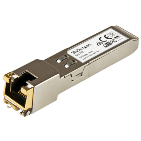 STARTECH CISCO GLC-T COMPATIBLE SFP - 1GBE COPPER TRANSCEIVER - 100M LTW