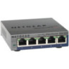 NETGEAR (GS105E) 5-PORT WEB MANAGED SWITCH, GbE+(5), LIFE WTY