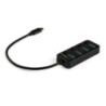 STARTECH 4 PORT USB-C HUB 5GBPS - 4X USB-A 3.0 - ON/OFF PORT SWITCHES 2YR