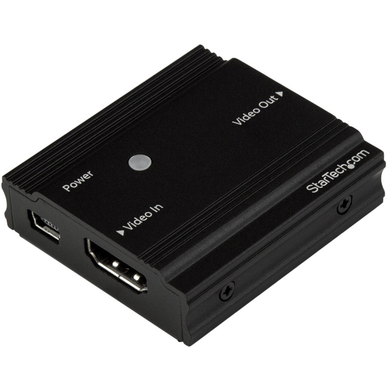STARTECH HDMI BOOSTER - HDMI EXTENDER - HDMI SIGNAL AMPLIFIER - 4K60 2YR