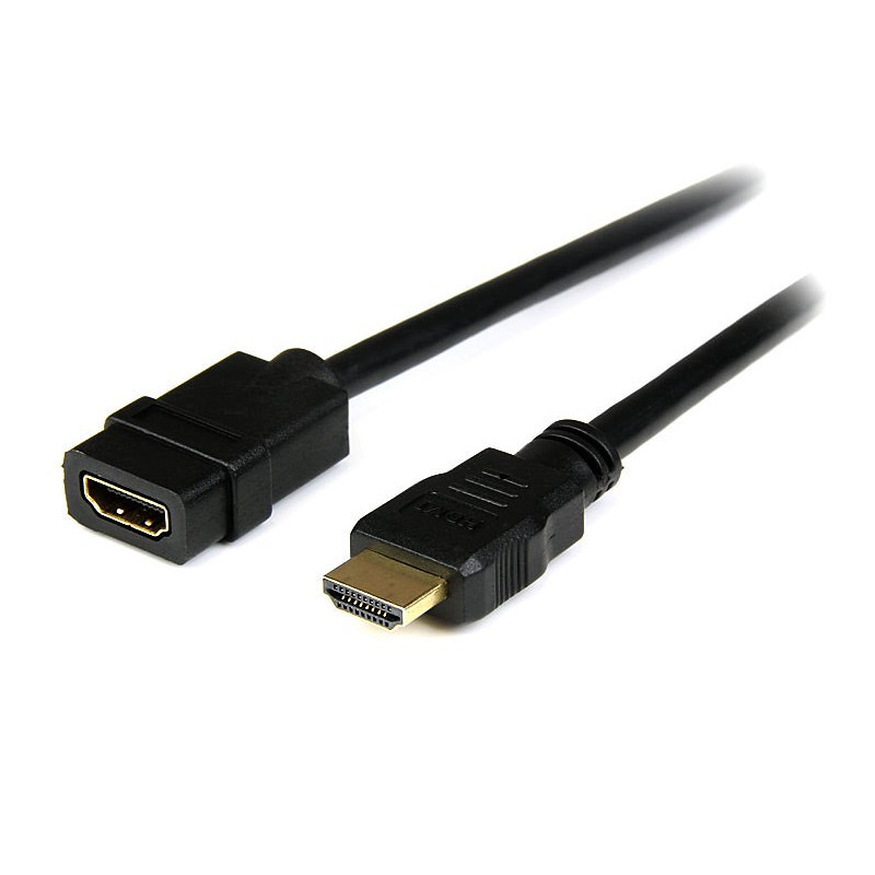 STARTECH 2M HDMI EXTENSION CABLE, 4K X 2K, M/F, BLACK, LTW