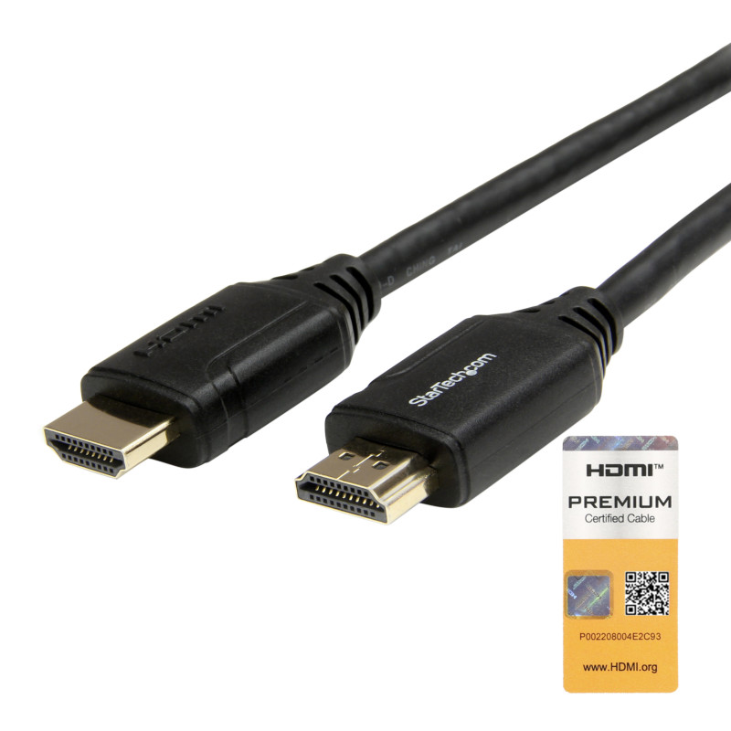 STARTECH 1M HIGH SPEED HDMI 2.0 CABLE, M/M, 4K 60HZ, ETHERNET, LTW