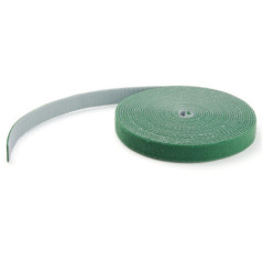 STARTECH 7,6M HOOK AND LOOP TAPE ROLL REUSABLE CABLE TIES/WRAPS - GREEN 2YR