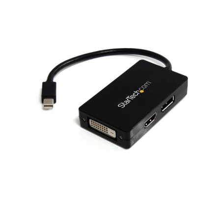 STARTECH 3 IN 1mDP ADAPTER TO DP DVI OR HDMI 3YR