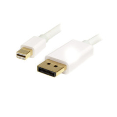 STARTECH 1M MINI DISPLAY TO DISPLAY 1.2 CABLE, 4K, SUPPORT DPCP, HDCP, WHITE, LTW