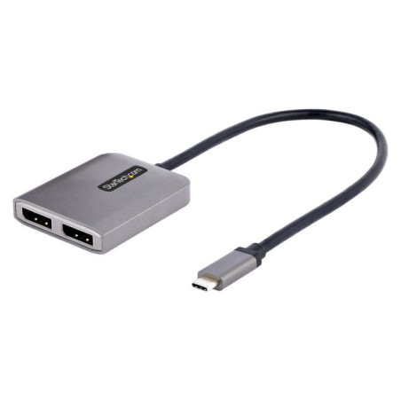 STARTECH 2 PORT USB-C MST HUB, DP MULTI-MONITOR ADAPTER, 2X 4K 60HZ 3 YR