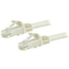 STARTECH 1.5M CAT6 CABLE, RJ45 PATCH CORD, SNAGLESS, 650MHz 100W, WHITE, LTW