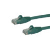 STARTECH 2M CAT6 ETHERNET CABLE GREEN 650MHZ 100W SNAGLESS PATCH CORD, LTW